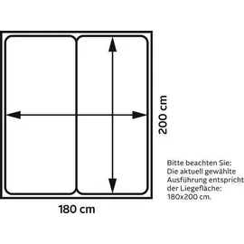 Westfalia Schlafkomfort 7-Zonen Kaltschaum 180 x 200 cm H2/H3