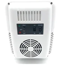 yashe Mini-Kühlschrank 4 l 220 mm hoch Weiß