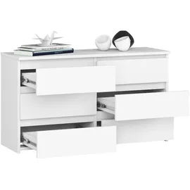 Milord Kommode CL100 100 x 57 x 35 cm Weiß