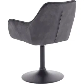 Hela Esszimmerstuhl BIRTE Polyester grau