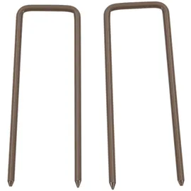 Outsunny Scherengitter 52-405 cm 31 x 103,5 cm Braun