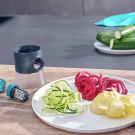 Leifheit Hand-Spiralschneider türkis