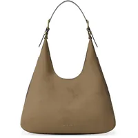 Michael Kors Nolita Large Schultertasche Nubukleder Natur