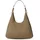 Michael Kors Nolita Large Schultertasche Nubukleder Natur