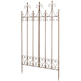 CLP Rankgitter 130 x 0 cm Antik Braun
