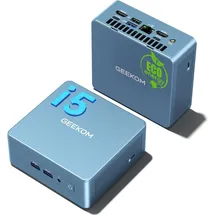 GEEKOM Mini-PC IT12 2022 19,3" 4K Ultra HD Intel Core i5-12450H 4,4 GHz 16 GB RAM 512 GB SSD Windows 11 Pro