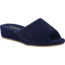 Josef Seibel Marseille 01, Frauen Hausschuhe,Weite G (Normal),Schlappen,gaeste-Hausschuhe,hauslatsch,dunkelblau,36.5 EU - 36.5 EU