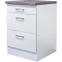 Flex-Well Unterschrank Lucca 60 x 60 x 85 cm Weiß