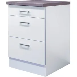 Flex-Well Unterschrank Lucca 60 x 60 x 85 cm Weiß