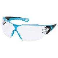Uvex Pheos CX2 Retail Schutzbrille - Suprav. Excellence - Transp./Schwarz-Blau