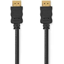 Nedis High Speed ??HDMI TM Kabel mit Ethernet | 2m | schwarz