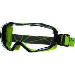 3M Vollsichtbrille 6000, grün, PC, klare Scheibe