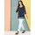Classic Basics Longbluse blau 46