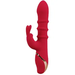 You2Toys Rabbitvibrator Rabbit Vibrator with 3 Moving Rings   