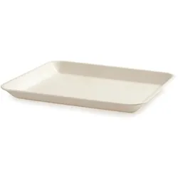 AKU® PP-Snackteller groß Mehrweg, Kunststoff, cremeweiß