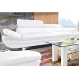 Cotta »Enterprise«, (Set), bestehend aus: 3-Sitzer mit Arm- & Kopfteilverstellung & Hocker