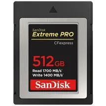 SanDisk Extreme PRO CFexpress Card 512GB Type B