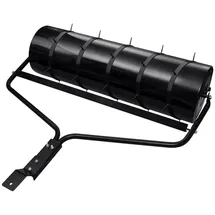 vidaXL Gartenwalze Rasenwalze mit Lüfterklammern 63 L