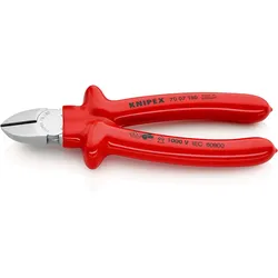 KNIPEX Seitenschneider tauchisoliert, VDE-geprüft - 7007180