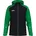 Kapuzenjacke schwarz/grün