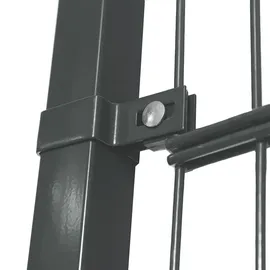 Home Deluxe Morata Höhe: 160 cm / Länge: 20 m 1x Eckpfosten Gartenzaun Mattenzaun