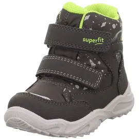 superfit Jungen Glacier Schneestiefel, Grau Hellgrün 2000, 22 EU Schmal