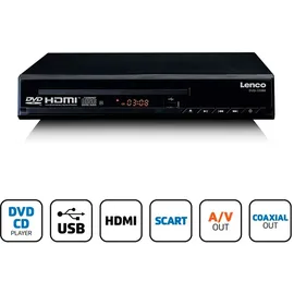 Lenco DVD-120BK Tragbarer DVD-Player