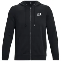 Under Armour Essential Fleece Kapuzenjacke Herren Black/White S