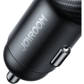 Joyroom KFZ-Adapter 30W 2x USB-C USB-A Schwarz