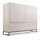 agmat-furniture Genua 160 x 120 x 45 cm Beige / Weiß