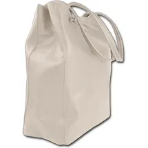 toscanto Shopper Leder Beige