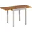 Merxx Balkonausziehtisch 130 x 65 x 75 cm beige/silber