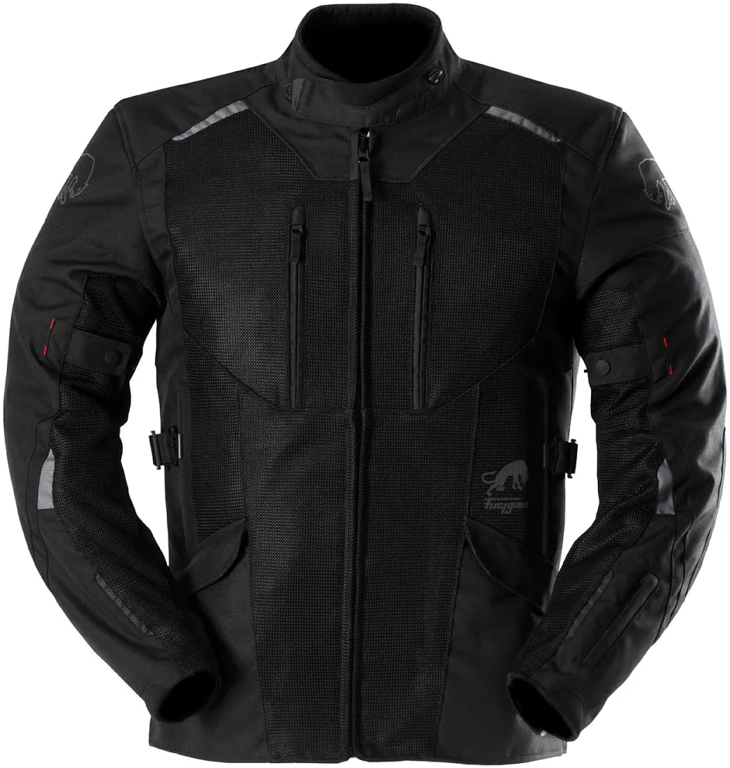 Furygan Brooks Vented+, veste textile imperméable - Noir - XL