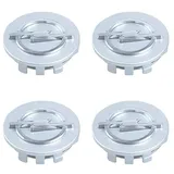 Auto Nabendeckel für Opel Astra J 2009-2015, Nabenkappen Felgendeckel Radnabenabdeckung Felgenkappen Radnabendeckel Radnabenkappen Wheel Caps ABS Ersetzen Zubehör 4PCS,Silver-60MM