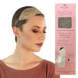 MILANO COLLECTION Lace Top Grip with Adjustable Velvet Band, Glueless, Comfortable, and Secure Fit Wig Accessory (TopGrip, Beige, Large)