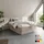 home collective Boxspringbett 120 x 200 cm H2 Beige