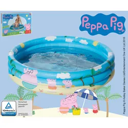 Happy People  Peppa Pig 3-RingPool, aufgeblasen ca. 100x23 cm