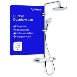 Duravit Duschsystem Chrom/Weiß