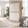 Möbel Boss Universalschrank Scarpa 105 x 175 x 37 cm Braun/Weiß