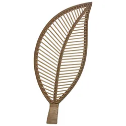 Dekoblatt Willow Braun