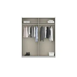 Sconto Drehtürenschrank Piove ¦ grau ¦ Maße (cm): B: 181 H: 197 T: 54.0