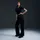 Nike Windrunner High-Waisted Woven Jogginghose Black/White XS