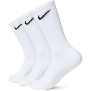 Nike Everyday Cushioned Crew-Trainingssocken White/Black 42-46 3 St.