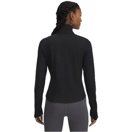 Under Armour Motion Langarm 1/2-Zip Trainingsshirt Damen 001 black/white M