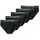 SCHIESSER 5 PACK Slips schwarz M