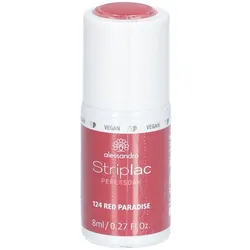 Alessandro International StripLac Peel or Soak 8 ml - 124 red paradise
