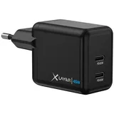 XLAYER Powercharger 45W Ladeadapter schwarz,