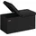 Songmics Sitzbank Truhenbank tintenschwarz 38 x 76 x 38 cm
