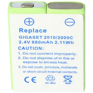 AccuCell Akku passend für das Telefon Siemens GIGASET 3010 POCKET, DETEWE OPEN PHONE 21