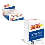 DEXTRO ENERGY Würfel Classic, 18x46g (18er Pack) - verschiedene Sorten - - Schnell verfügbarer Traubenzucker Tablette mit Dextrose, Maltodextrin Laktosefrei, Glutenfrei